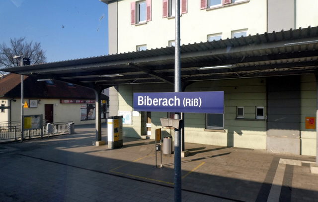 Bahnhof Biberach an der Riß als Ausgangspunkt