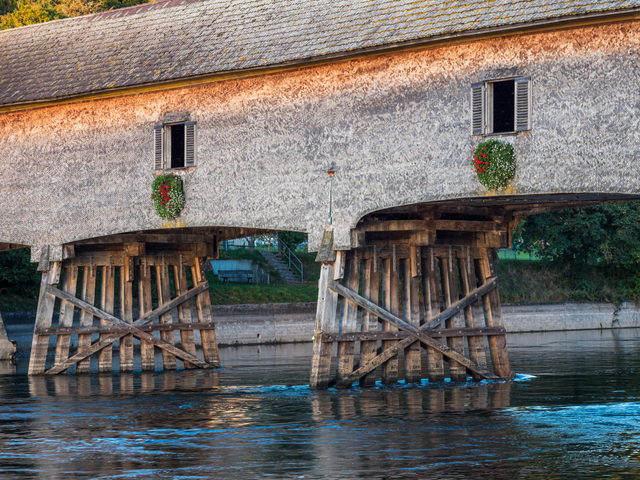 Gedeckte Rheinbrücke zwischen Gailingen und Diessenhofen