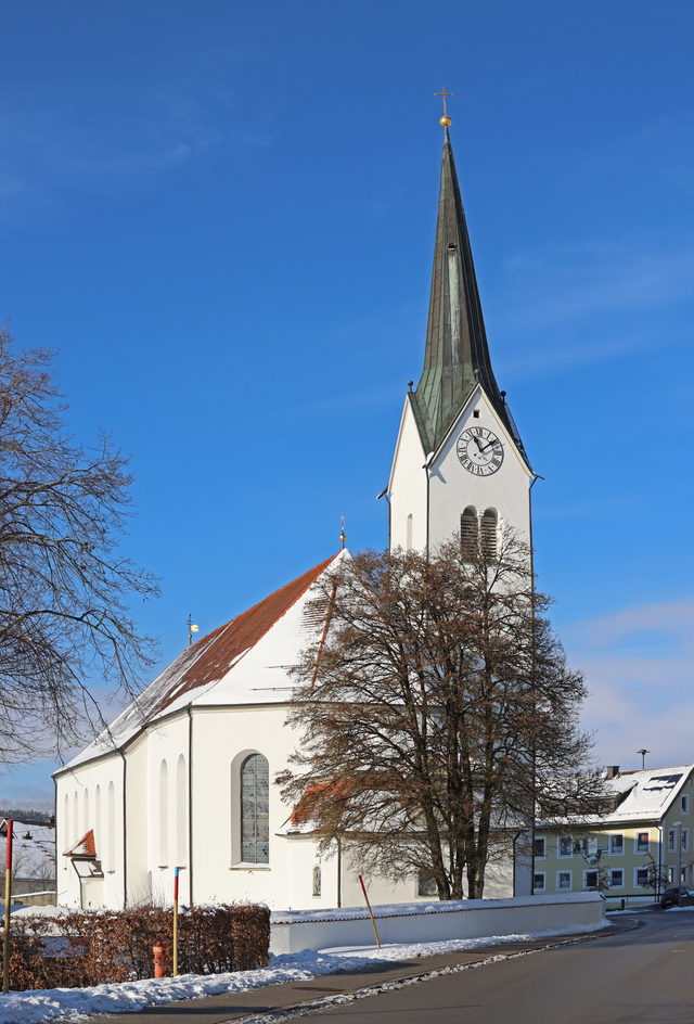 Pfarrkirche St. Magnus in Buchenberg im Allgäu.