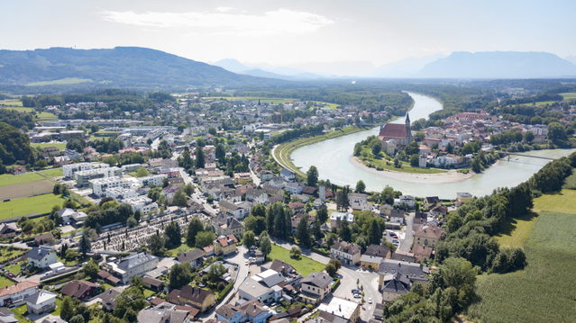 Oberndorf und Laufen an der Salzach