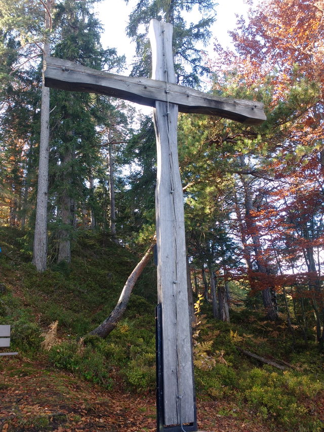 Gipfelkreuz am Hausberg von Waidring
