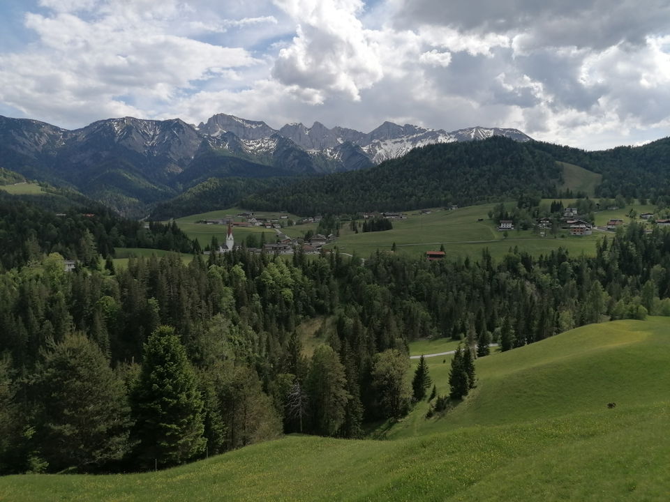 Alte Steinbergstraße mit dem Mountainbike von Achenkirch nach Steinberg