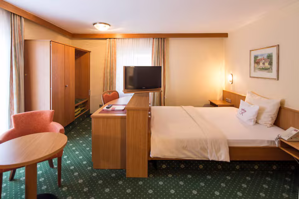 Doppelzimmer im Hotel Chalet zum Kurfürst