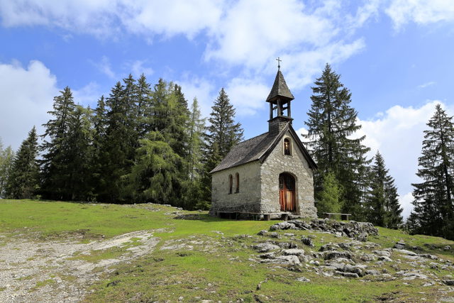 Anna-Kapelle auf der Oberen Hemmersuppenalm am Wanderweg Almgenuss