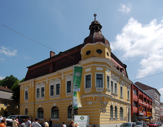 Brauereigebäude am Stadtplatz von Grieskirchen