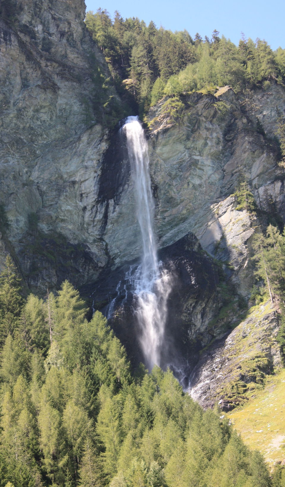 Jungfernsprung bei Heiligenblut – Wasserfall im Mölltal