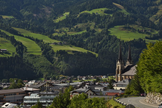 Ortsansicht von St. Johann im Pongau