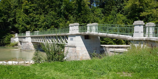 Rechensteg über die Traun in Bad Ischl