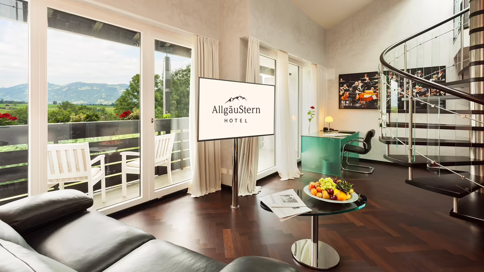 Suite Deluxe im AllgäuSternHotel