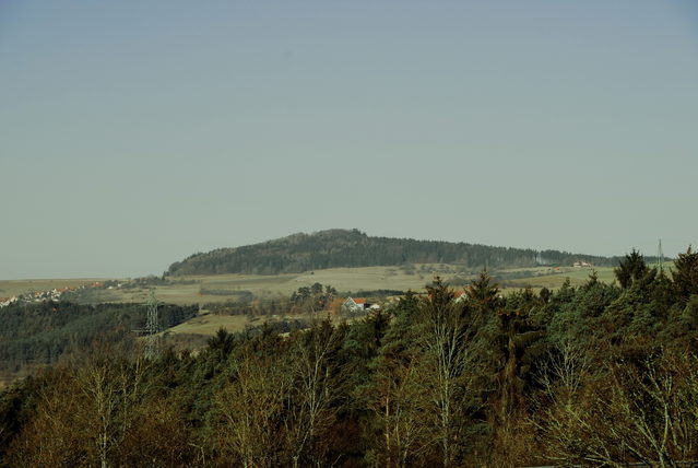 Bewaldeter Neuhewen in der Hegaulandschaft