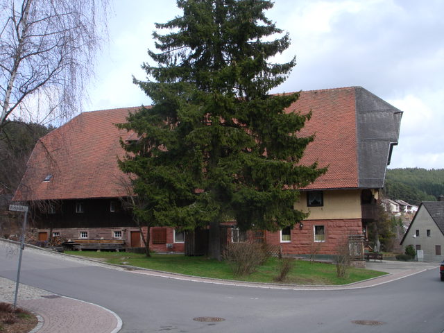 Historisches Schwarzwaldhaus in Tennenbronn.