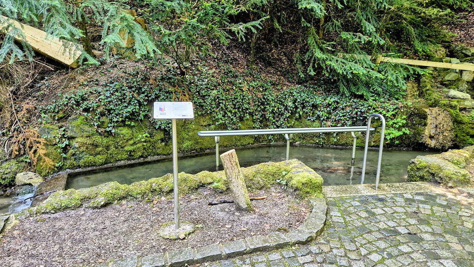 Kneipp-Anlage am Motzabach im Ottobeurer Bannwald