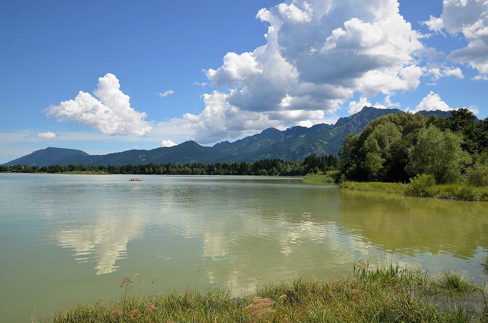 Seen rund um Füssen im Ostallgäu