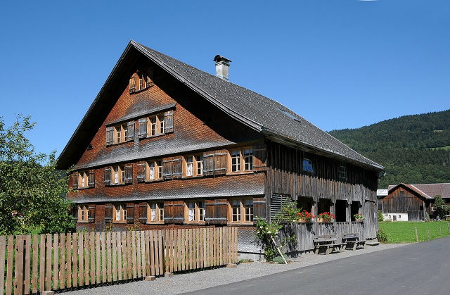 Historisches Holzhaus des Museums Bezau in Ellenbogen 181