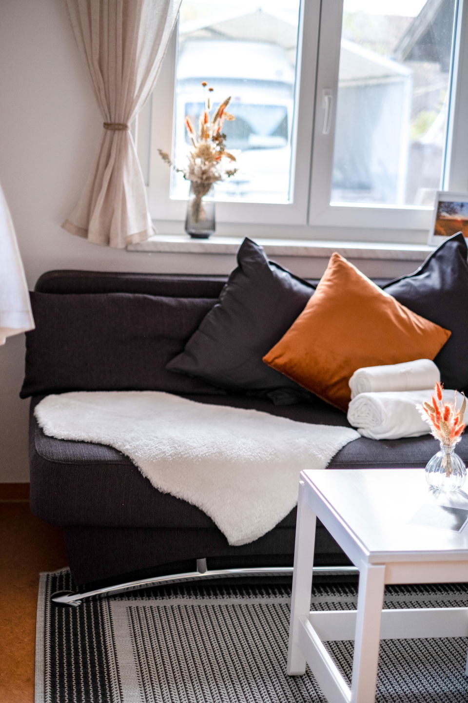 Sofaecke in Jules Ferienhaus