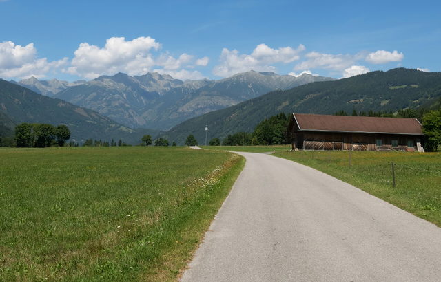 Drautallandschaft bei Raggnitz als regionales Kontextmotiv