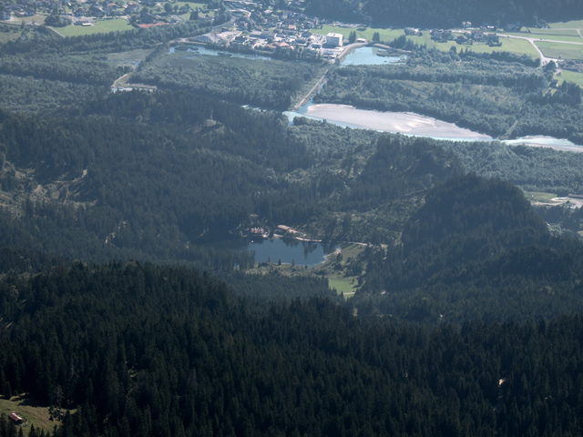 Frauensee und Lechtal von der Gehrenspitze – landschaftliches Kontextmotiv
