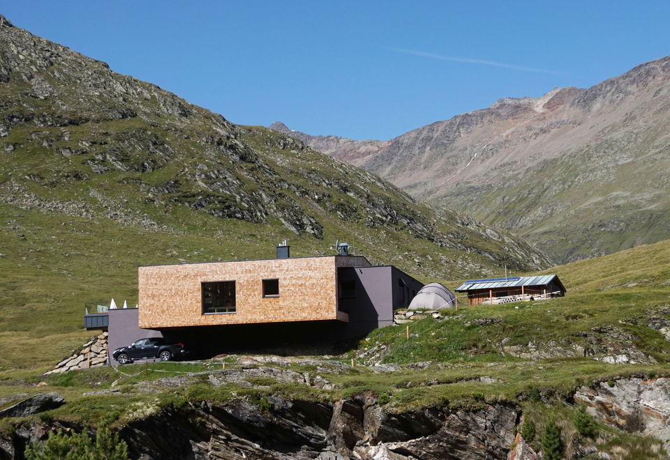 Schönwieshütte Obergurgl – Einkehr am Eingang ins Rotmoostal