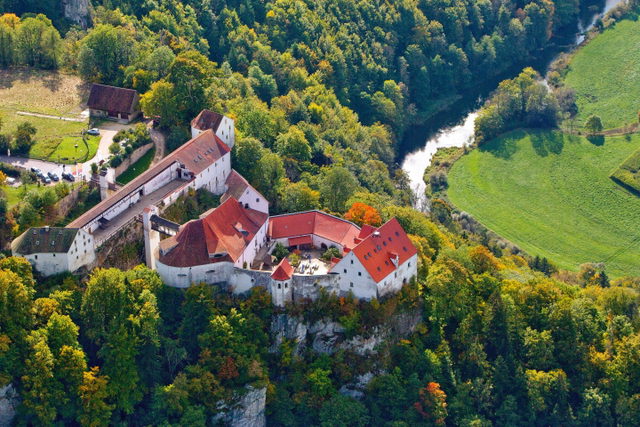 Burg Wildenstein über dem Oberen Donautal