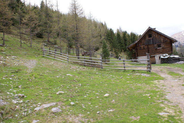 Almlandschaft zwischen Falkertsee und Prießhütte
