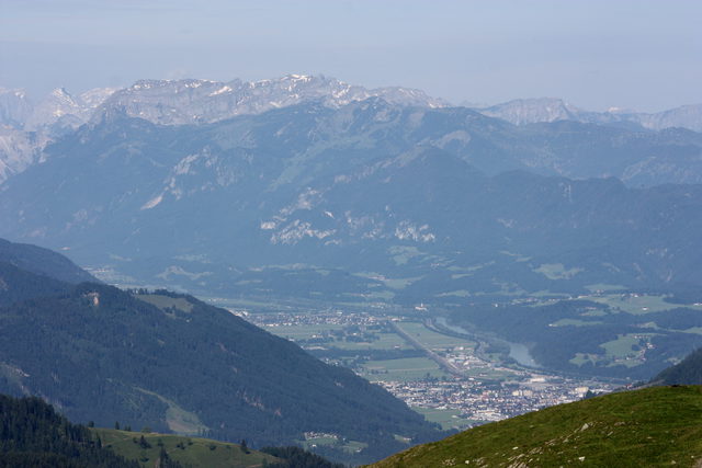 Blick auf Wörgl und das Inntal