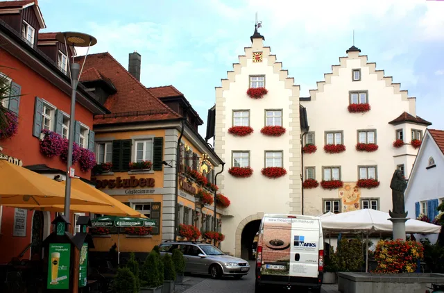 Bärenplatz in der Altstadt Tettnang