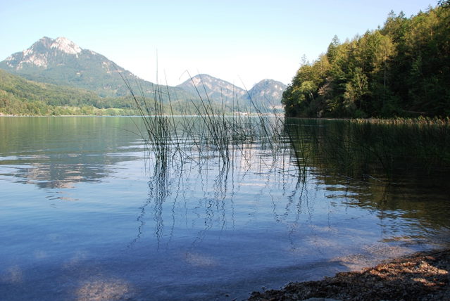 Landschaft am Fuschlsee