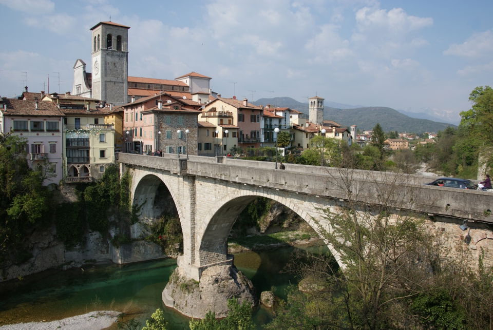 Ponte del Diavolo Cividale – kostenloser Blick über den Natisone
