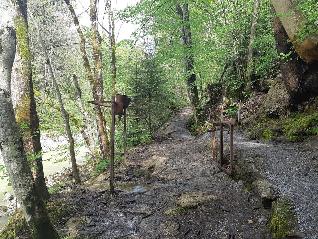 Stationen am Wasserwanderweg in Hittisau