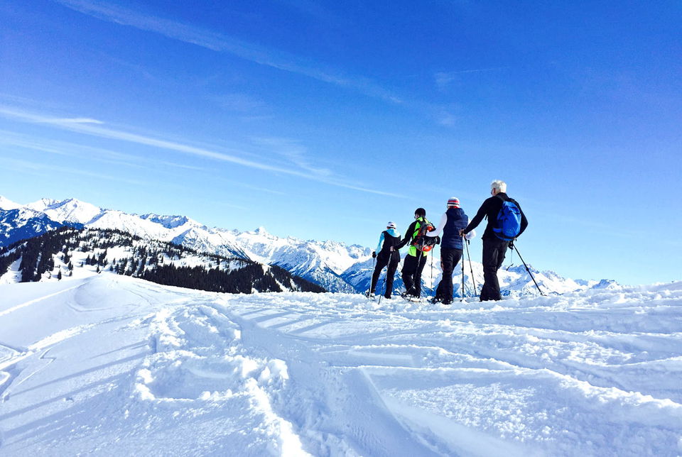 Geführte Schneeschuhtour am Riedberger Horn