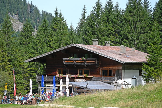 Vilser Alm in der Allgäuer Berglandschaft