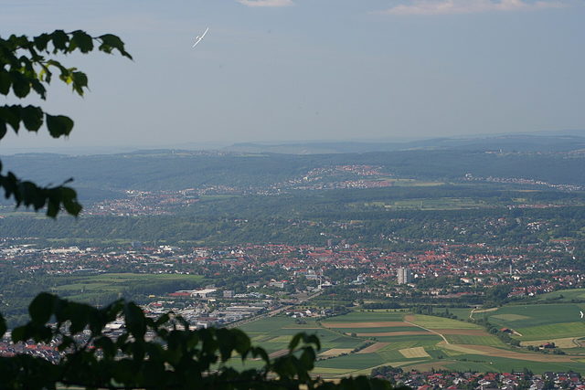 Blick auf Kirchheim unter Teck