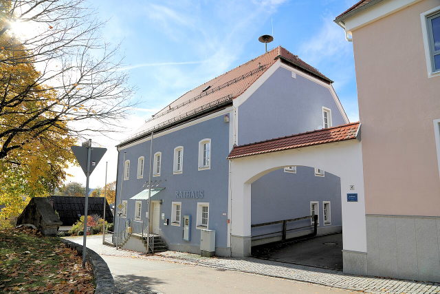 Rathaus Dieterskirchen mit dem Standort der Heimatgeschichtlichen Sammlung