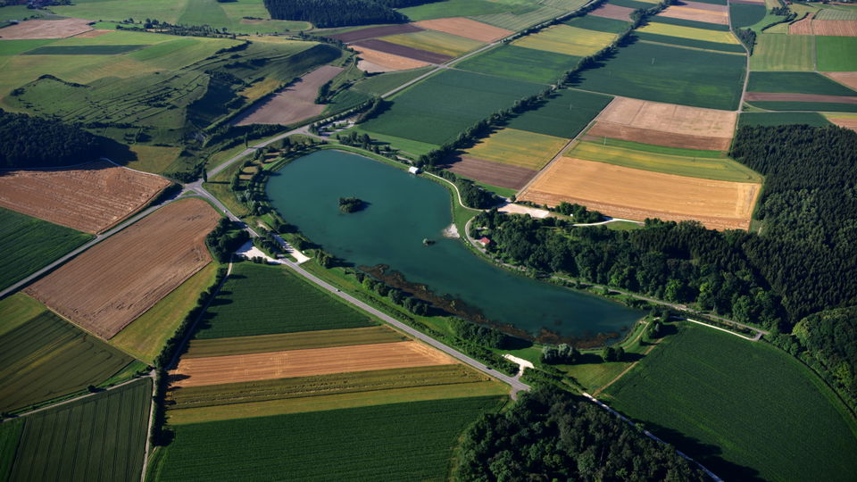 Härtsfeldsee Dischingen – Uferlandschaft und Spielpause im Egautal