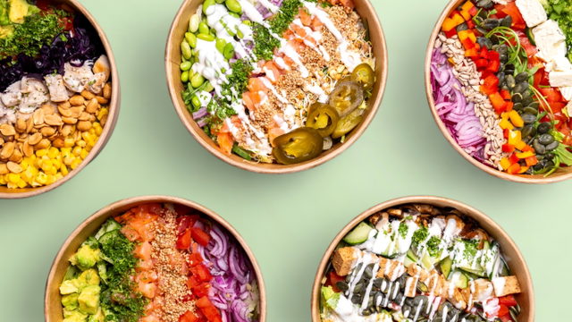 Auswahl verschiedener Bowls von Just Bowls