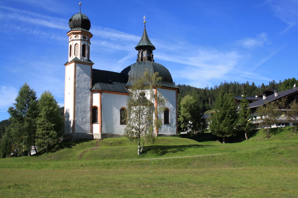 Seekirchl und Sprungschanze: leichte Runde durch Seefeld