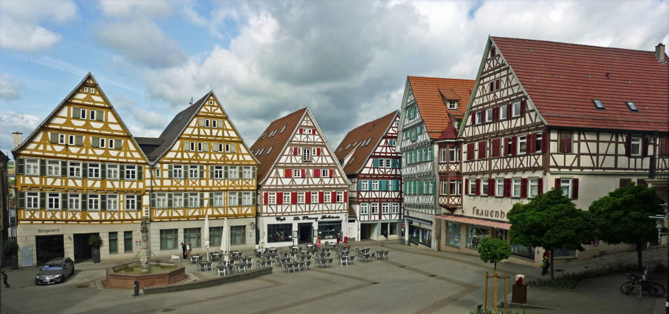 Spaziergang durch die Herrenberger Altstadt