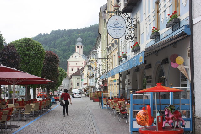 Hauptplatz von Gmünd als Ortsmotiv zum Ausgangspunkt