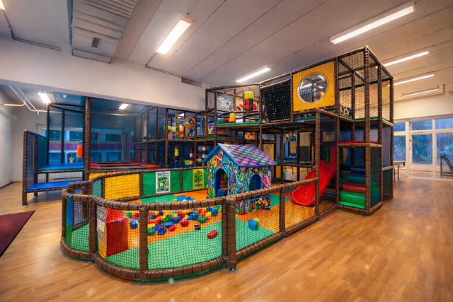 Indoor-Spielbereich der Aparthotelanlage