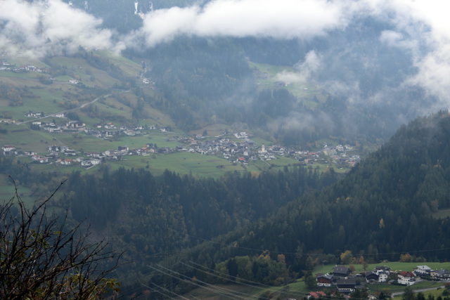 Ortsansicht von Jerzens im Pitztal