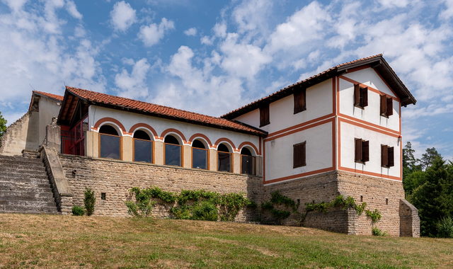 Rekonstruierte römische Villa in Hechingen-Stein