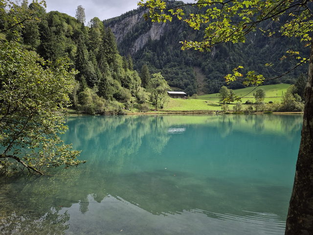 Klammsee bei Kaprun am Verlauf der Kesselfall-Radtour