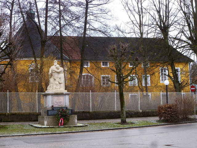 Schloss Gallspach von außen als Ortsmotiv
