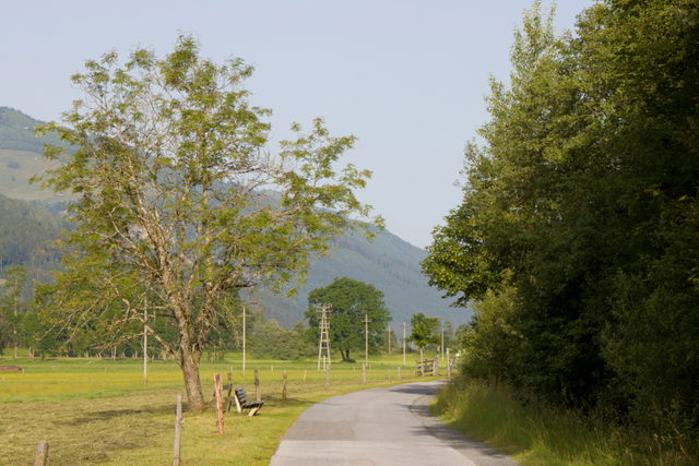 Tauernradweg im Gemeindegebiet von Niedernsill