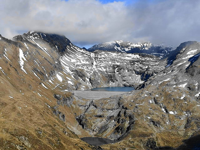 Berglandschaft vom Hilmersberg Richtung Osten als Kontextmotiv