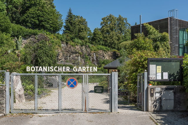 Anlage des Botanischen Gartens Klagenfurt