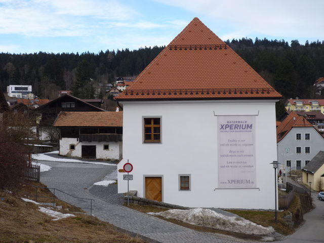 Gebäude des Bayerwald Xperiums in Sankt Englmar