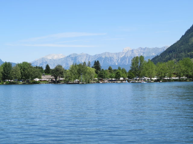 Zeller See mit Uferlandschaft und Steinernem Meer
