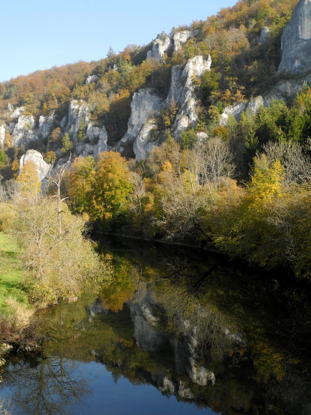 Donau bei Gutenstein im Oberen Donautal