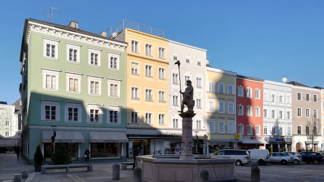 Hauptplatz von Ried im Innkreis